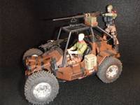 A.W.E. Striker Desert Tiger Force (G.I. Joe 25th Anniversary) Custom Vehicle