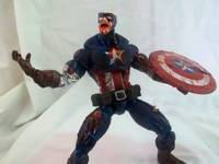 Marvel Zombies Captain America (Marvel Legends) Custom Action Figure