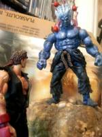 Oni Akuma (Street Fighter) Custom Action Figure