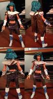 Female Jedi (Clone Wars) (Star Wars Clone Wars) Custom Action Figure