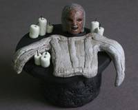 Pamela Voorhees Shrine and Topless Camper (Horror) Custom Action Figure