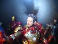 Mark 42 with Stark Head (Iron Man) Custom Action Figure