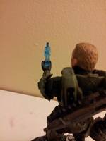 Master Chief and Cortana (Halo) Custom Action Figure
