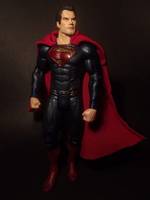Man of Steel Version 2, Cloth Cape (Movie Masters) Custom Action Figure