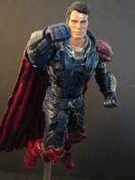 Superman in Kryptonian Armor (Movie Masters) Custom Action Figure