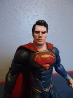 Man of Steel Superman Repaint (Superman) Custom Action Figure