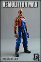 Simon Phoenix (Movie Maniacs) Custom Action Figure