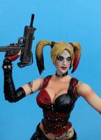 Harley Quinn Play Arts Kai (Batman - Arkham City) Custom Action Figure