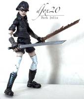 Dfox20 - Dark Julia (Original) Custom Action Figure