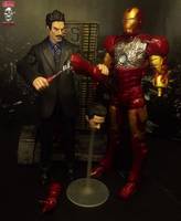 Tony Stark Movie-Comic 2 in 1 (Avengers) Custom Action Figure