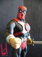 MOTUC Deadpool V2 (Masters of the Universe) Custom Action Figure