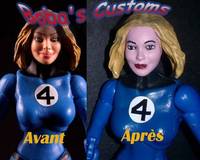 Invisible Woman (Sue Storm) (Fantastic Four) Custom Action Figure