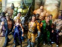 Double Dragon Black Warriors Boss Machine Gun Willy (Double Dragon) Custom Action Figure