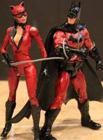 Batman and Catwoman Concept Crimson Night (Batman) Custom Action Figure