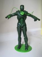 Tony Stark Green Lantern (Marvel) Custom Action Figure
