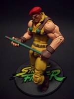 Alpha Rolento (Street Fighter) Custom Action Figure