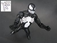Venom - 1st Appearance V2 (Spider-Man) Custom Action Figure