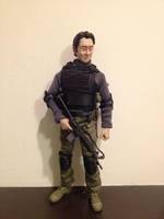 Season 4 Glenn Rhee (Walking Dead) Custom Action Figure