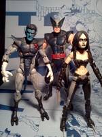 X-Force Nighcrawler X-Force Wolverine (Marvel Legends) Custom Action Figure