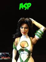 Asp of the Serpent Society (Marvel Legends) Custom Action Figure