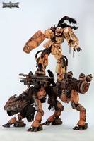 Hatch and Desert Lightning (Mecha) Custom Action Figure