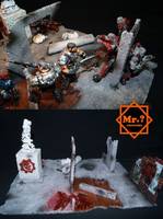 Gears of War Battleground (Gears Of War) Custom Diorama / Playset