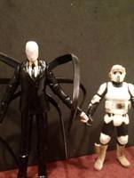 Slender Man (Monsters) Custom Action Figure