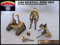 Jake Rockwell - Land Operations Specialist (Centurions) Custom Action Figure