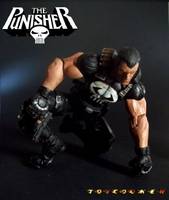 Punisher (Olivetti Style) (Marvel Legends) Custom Action Figure