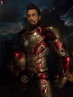 Iron Man 3 Movie Mk 42 (Iron Man) Custom Action Figure