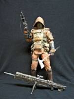 The Wastewalker -  Post Apocalyptic Bounty Hunter (Borderlands) Custom Action Figure