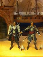 Connor and Edward Kenway (Assassin's Creed) Custom Action Figure