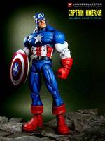 Classic Captain America : Olivetti Style (Marvel Legends) Custom Action Figure