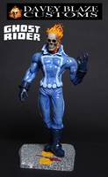 Ghost Rider: 1960's Ghost Rider Johnny Blaze (Ghost Rider) Custom Action Figure