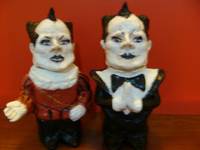 Klaus Nomi Salt & Pepper Shaker Set(Full Body Style) (Musicians) Custom Other