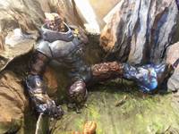 Destroyed Sentinel (Marvel Universe) Custom Diorama / Playset