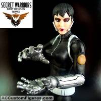 Daisy Johnson Aka Quake Secret Warriors (Marvel Legends) Custom Action Figure
