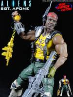 Sgt. Apone Colonial Marine (Kenner Style) (Aliens) Custom Action Figure