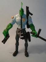 Officer Savage Dragon (Legendary Comic Book Heroes) Custom Action Figure