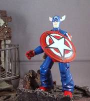 Captain America Animated (Captain America) Custom Action Figure