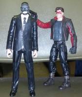 Agent Smith / Black Mask (DC Superheroes) Custom Action Figure