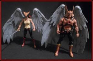 Hawkgirl (DC Infinite Heroes) Custom Action Figure