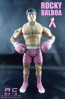 Rocky Balboa in Pink (Movie Masters) Custom Action Figure