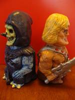 Fantasy Muscle Men  Salt & Pepper Shaker Set (Masters of the Universe) Custom Other