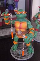 Michelangelo *Cartoon Style* TMNT (Teenage Mutant Ninja Turtles) Custom Action Figure