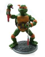 Michelangelo *Cartoon Style* TMNT (Teenage Mutant Ninja Turtles) Custom Action Figure