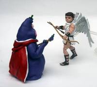 Pit from Kid Icarus with Eggplant Wizard Accesory (Nintendo) Custom Action Figure