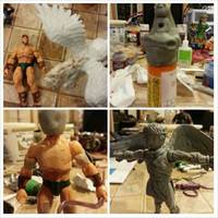 Pit from Kid Icarus with Eggplant Wizard Accesory (Nintendo) Custom Action Figure