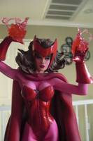 Wanda the Scarlet Witch with *Hex Sphere Blasts* (Marvel Universe) Custom Statue / Bust
