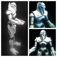 Storm Trooper Cylon (Battlestar Galactica) Custom Action Figure